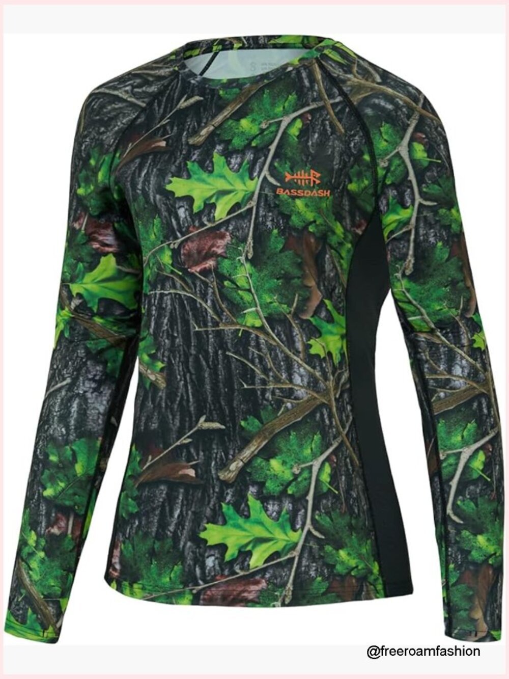 Women's UPF 50+ Long Sleeve Performance Tee for Fishing Hiking
